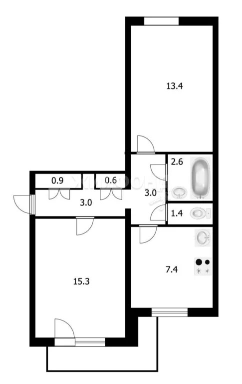 Продажа квартиры, Краснообск, Новосибирский район - Фото 12