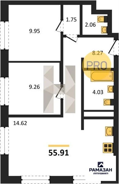 Продажа квартиры в новостройке, Казань, м. Проспект Победы, ул. ... - Фото 1