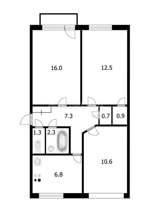 Продажа квартиры, Новосибирск, ул. Комсомольская - Фото 16