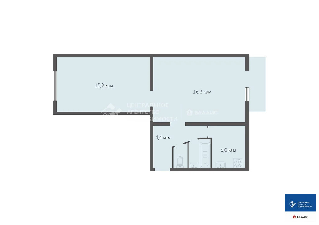 Продажа квартиры, Октябрьский, Михайловский район, ул. Зеленая - Фото 19