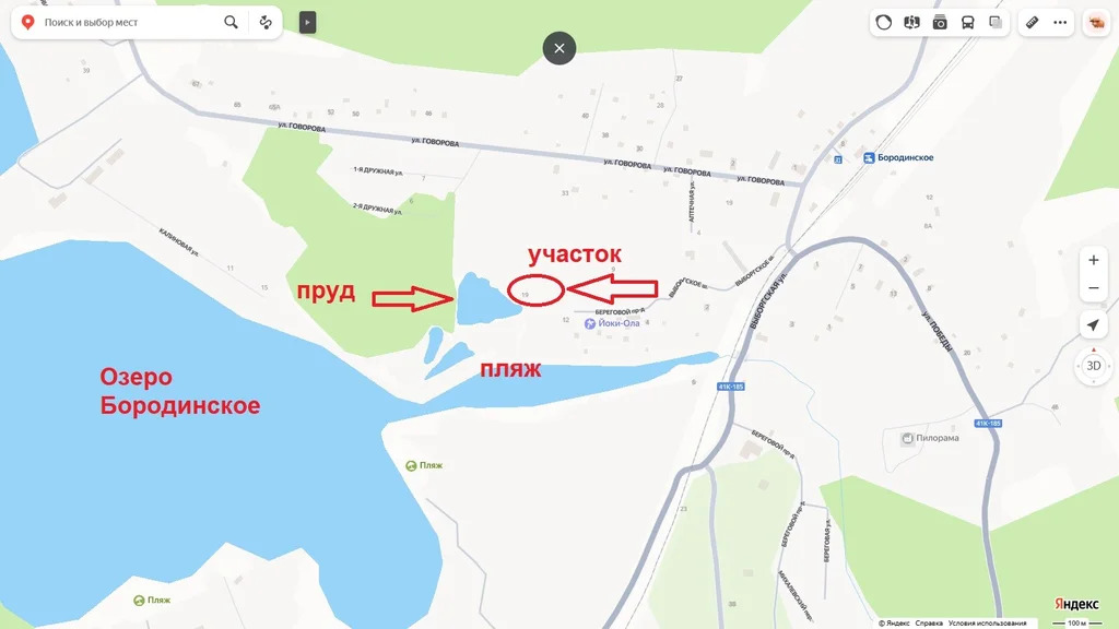 Продажа участка, Бородинское, Выборгский район - Фото 16