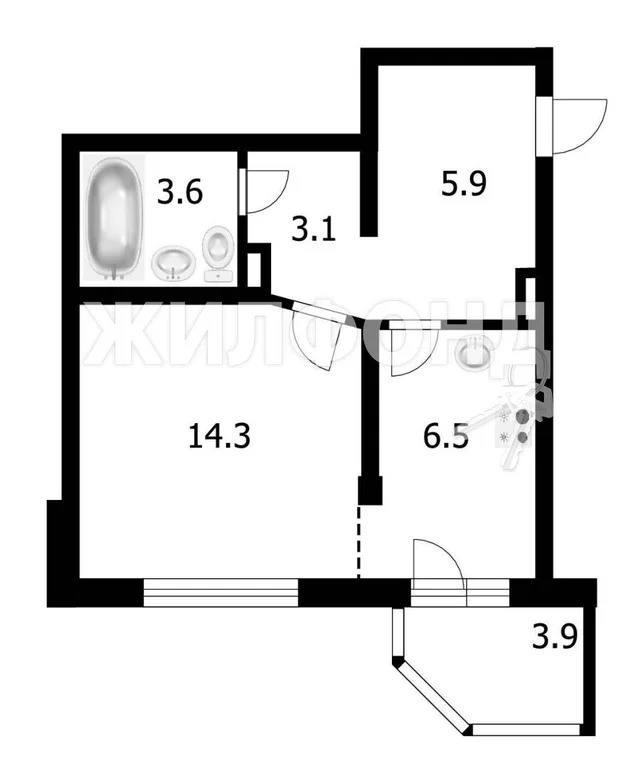 Продажа квартиры, Новосибирск, Краузе - Фото 6