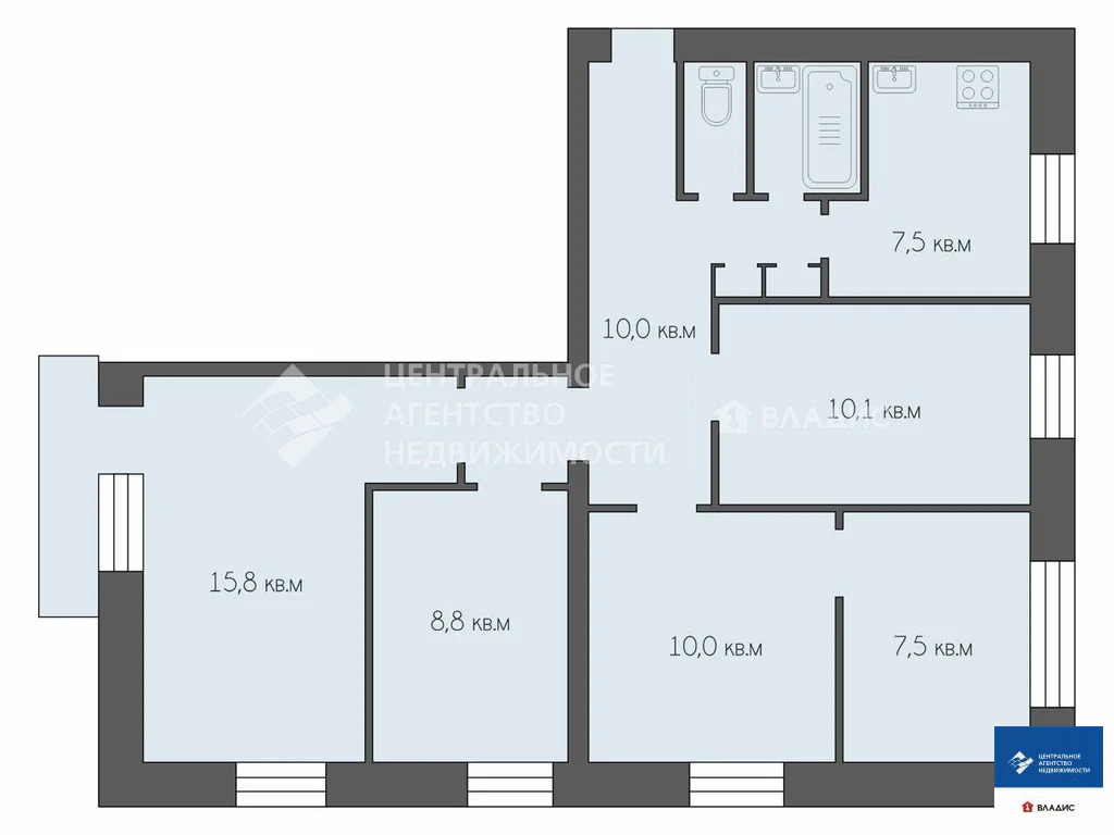 Продажа квартиры, Рязань, ул. Бирюзова - Фото 23