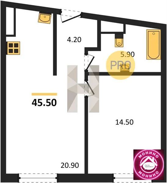 Продажа квартиры в новостройке, м. Терехово, ул. Нижние Мневники - Фото 1