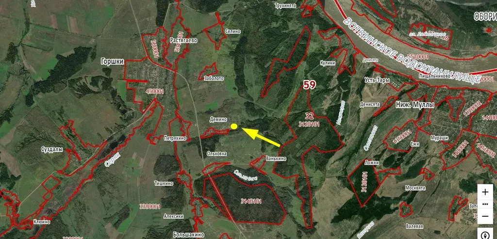 Кадастровая карта усть качка пермский край