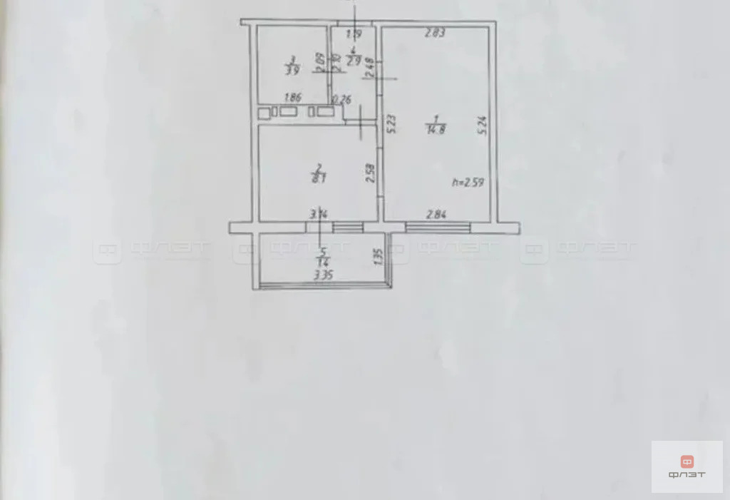 Продажа квартиры, Казань, проспект Ильгама Шакирова - Фото 9