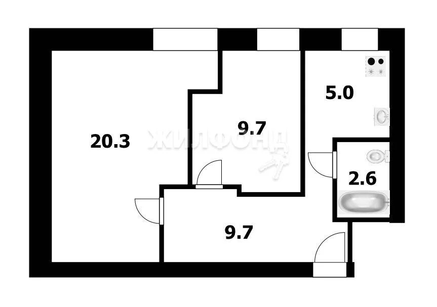 Продажа квартиры, Новосибирск, ул. Большевистская - Фото 13