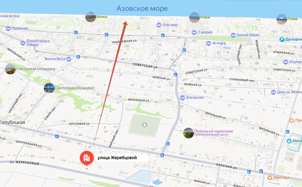 Продажа участка, Голубицкая, Темрюкский район, ул. Жеребцовой - Фото 0