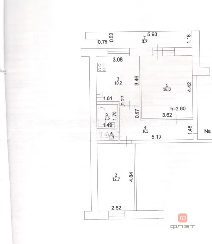 Продажа квартиры, Казань, ул. Пржевальского - Фото 7
