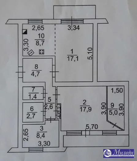 Продажа квартиры, Батайск, ул. Луначарского - Фото 21