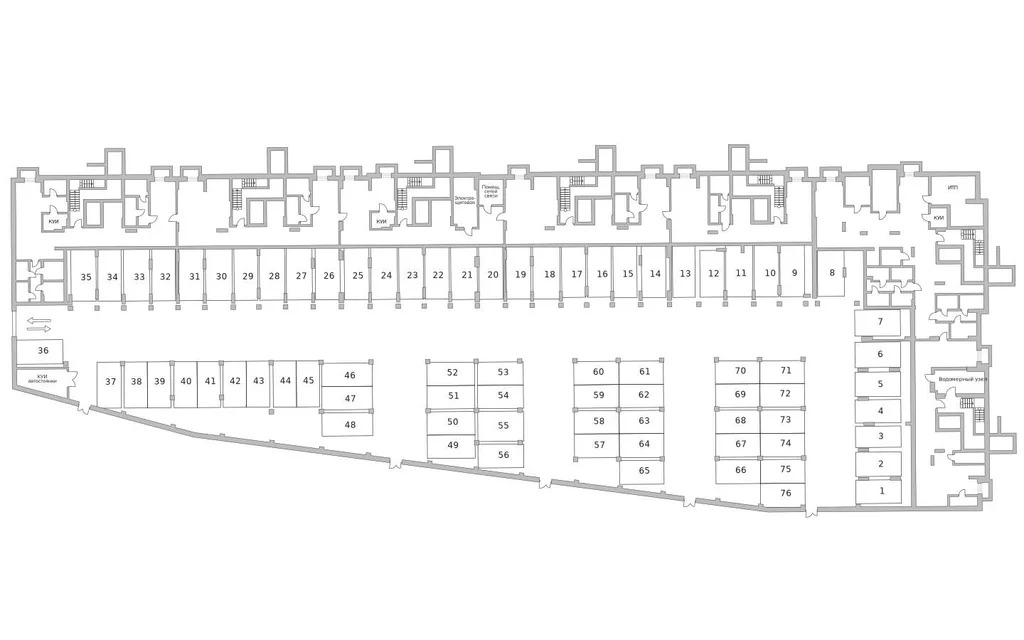 Продается место на закрытой стоянке, 16.76 м2 - Фото 2