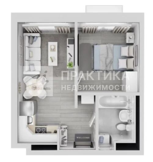 Продажа квартиры в новостройке, Мисайлово, Ленинский район - Фото 1