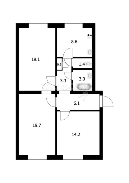 Продажа квартиры, Новосибирск, ул. Бурденко - Фото 0