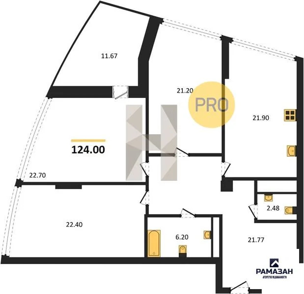 Продажа квартиры в новостройке, Казань, м. Горки, ул. Танковая - Фото 1