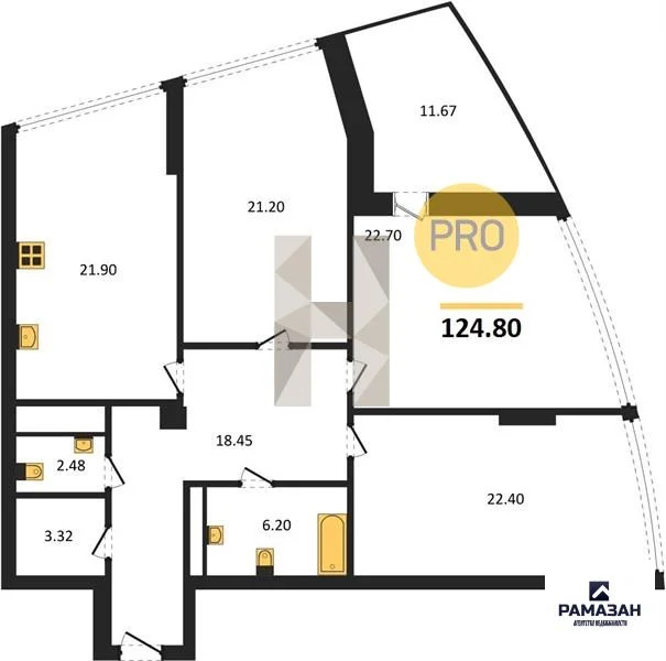 Продажа квартиры в новостройке, Казань, м. Горки, ул. Танковая - Фото 1
