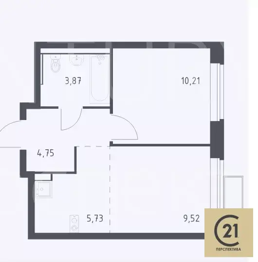 Продажа квартиры в новостройке, Томилино, Люберецкий район, ЖК ... - Фото 13