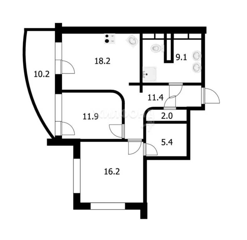 Продажа квартиры, Новосибирск, ул. Кузьмы Минина - Фото 0