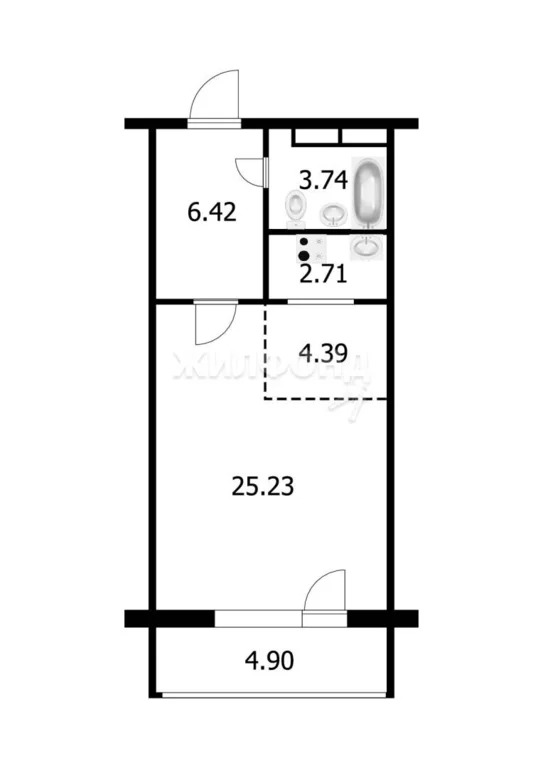 Продажа квартиры, Новосибирск, Виталия Потылицына - Фото 14