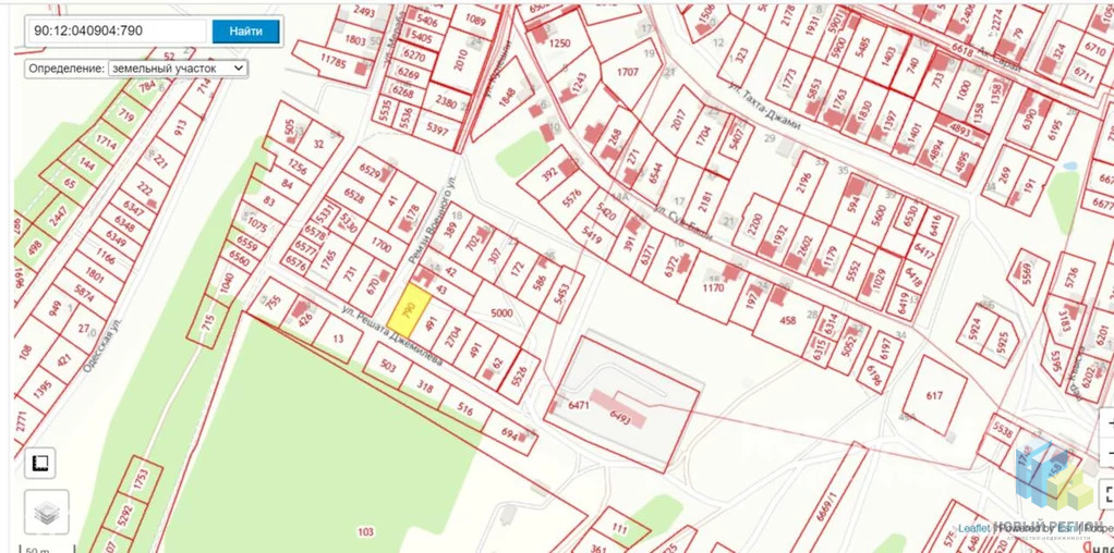 Карта симферопольский район село пионерское