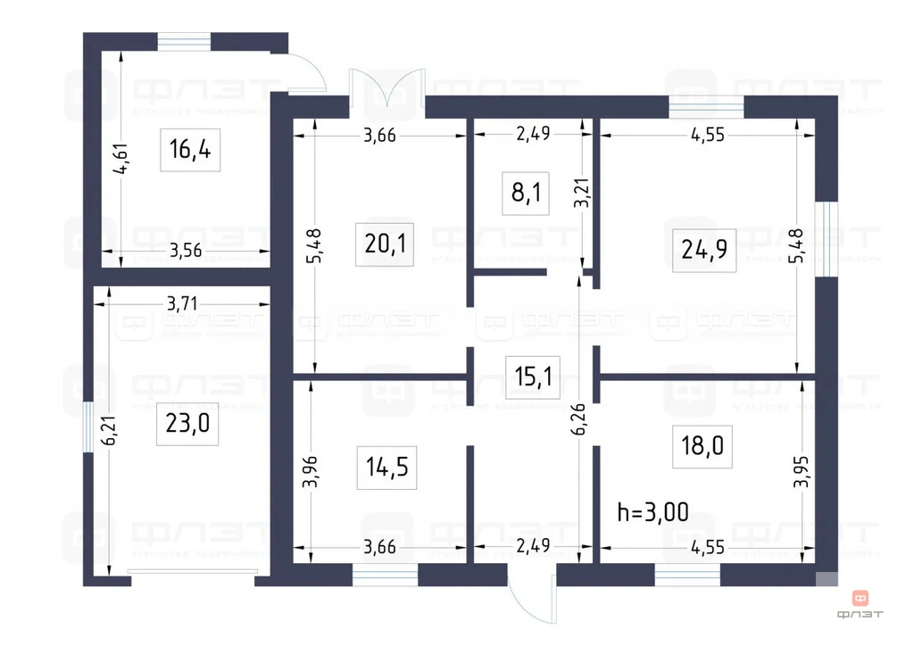 Продажа дома, Куюки, Пестречинский район, 11-й квартал - Фото 1