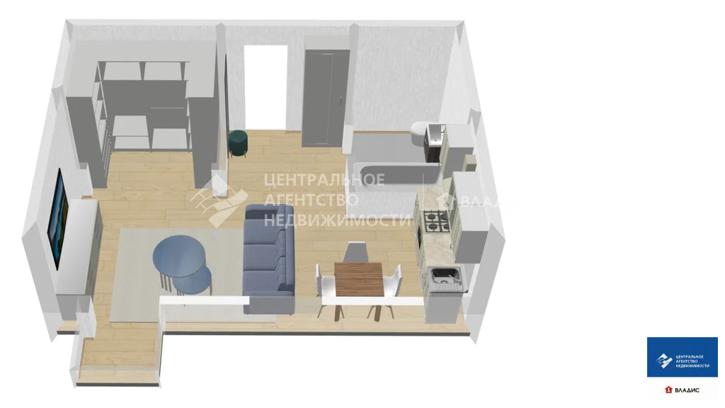 Продажа квартиры, Поляны, Рязанский район, улица Новосёлов - Фото 3