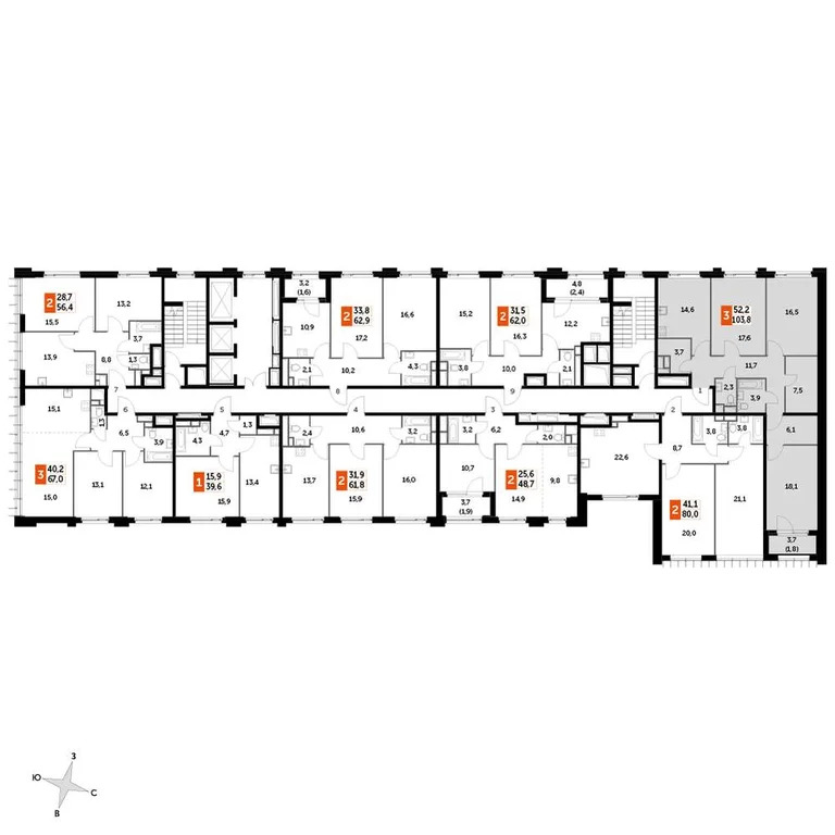 Продам 3-комн. квартиру 103.2 кв.м. - Фото 1