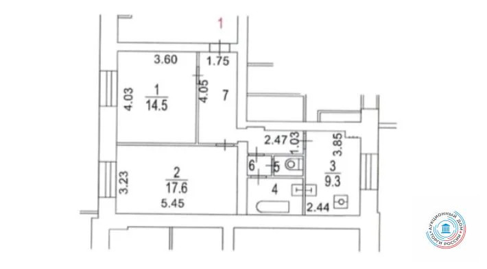 Продается квартира, 58.5 м - Фото 12