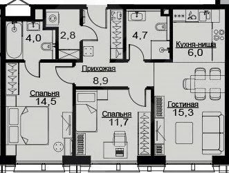 Продажа квартиры, м. Белорусская, 1-я улица Ямского Поля - Фото 1