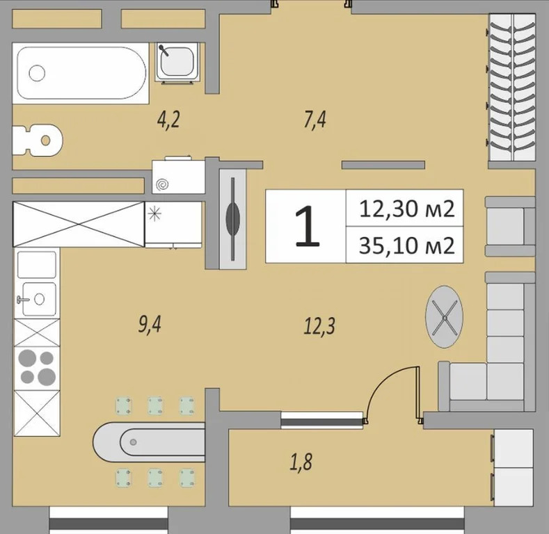 Продажа квартиры, Оренбург, ул. Юркина - Фото 6