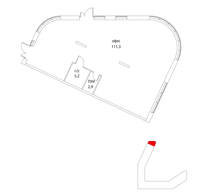Аренда ПСН площадью 119,4 м2 - Фото 3
