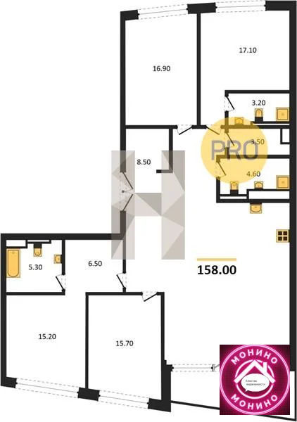Продажа квартиры в новостройке, м. Терехово, ул. Нижние Мневники - Фото 1