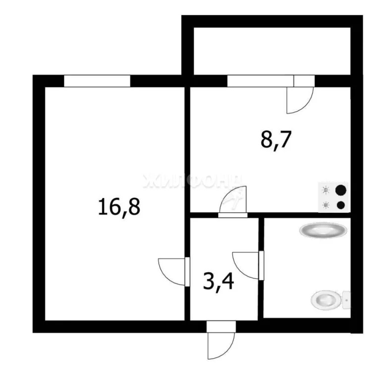 Продажа квартиры, Новосибирск, ул. Вертковская - Фото 14