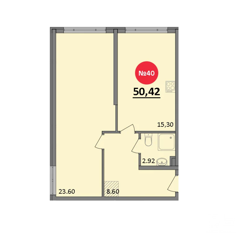 Продажа квартиры в новостройке, Черноморское, Черноморский район, ул. ... - Фото 1
