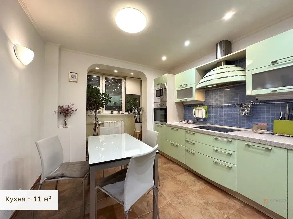 Продается 4-комнатная квартира Окская улица, 5к1. - Фото 3