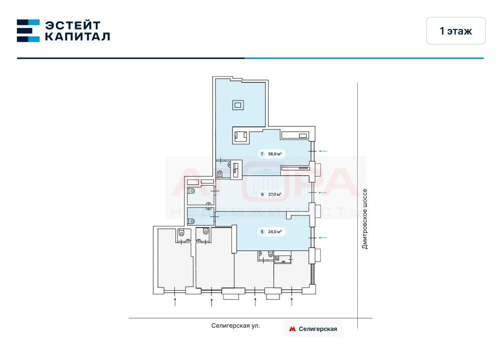 Продажа торгового помещения, м. Селигерская, Дмитровское ш. - Фото 3