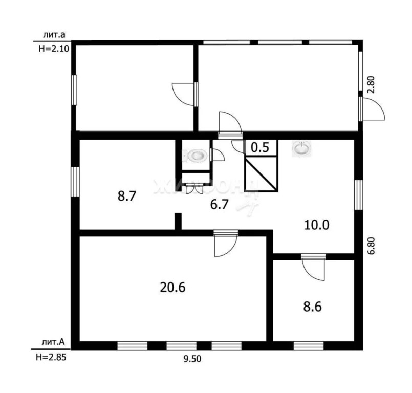 Продажа дома, Каменка, Новосибирский район, ул. Калинина - Фото 17