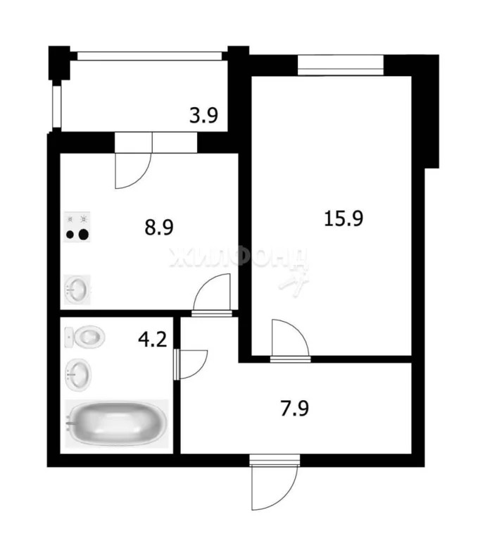 Продажа квартиры, Бердск, Ключевая - Фото 10