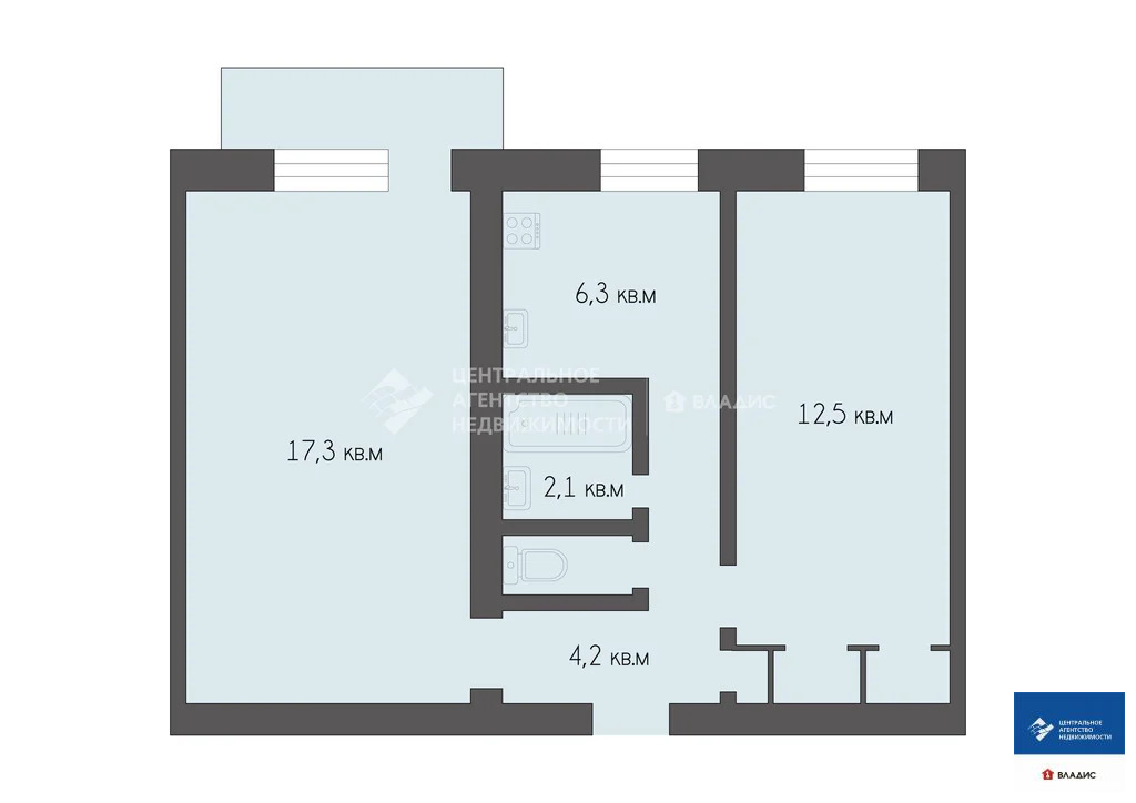 Продажа квартиры, Рязань, улица 4-я Линия - Фото 15