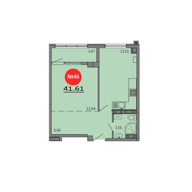 Продажа квартиры в новостройке, Белоглинка, Симферопольский район, ... - Фото 2