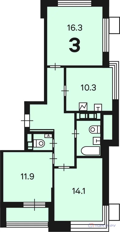 Продажа квартиры, Симферопольский проезд - Фото 5