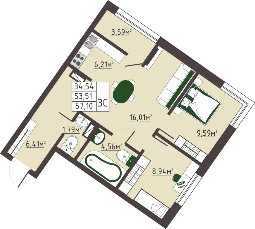 Продажа квартиры, Оренбург, Гагарина пр-кт. - Фото 8