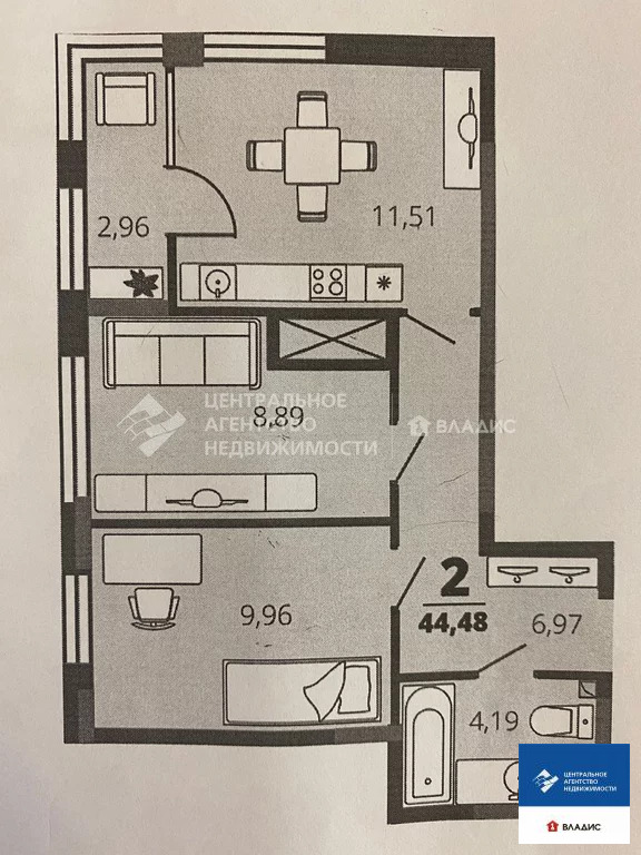 Продажа квартиры, Рязань, микрорайон Олимпийский городок - Фото 15