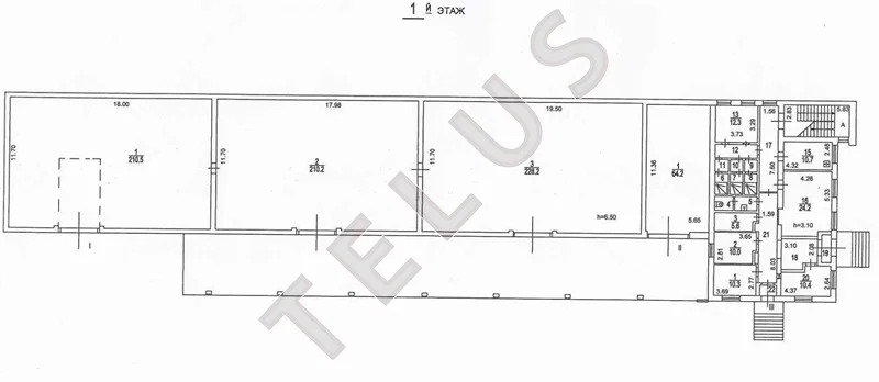 м. Царицыно, 6-я Радиальная, 2089м2, "Продажа складского комплекса" ... - Фото 15