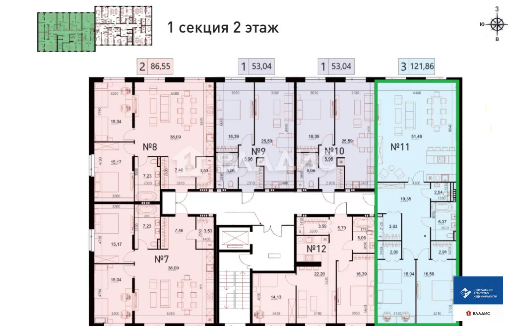 Продажа квартиры, Рязань, Мещерская улица - Фото 8