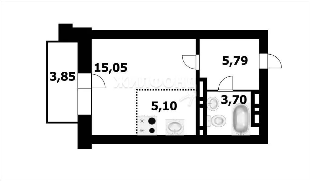 Продажа квартиры, Новосибирск, ул. Дуси Ковальчук - Фото 9