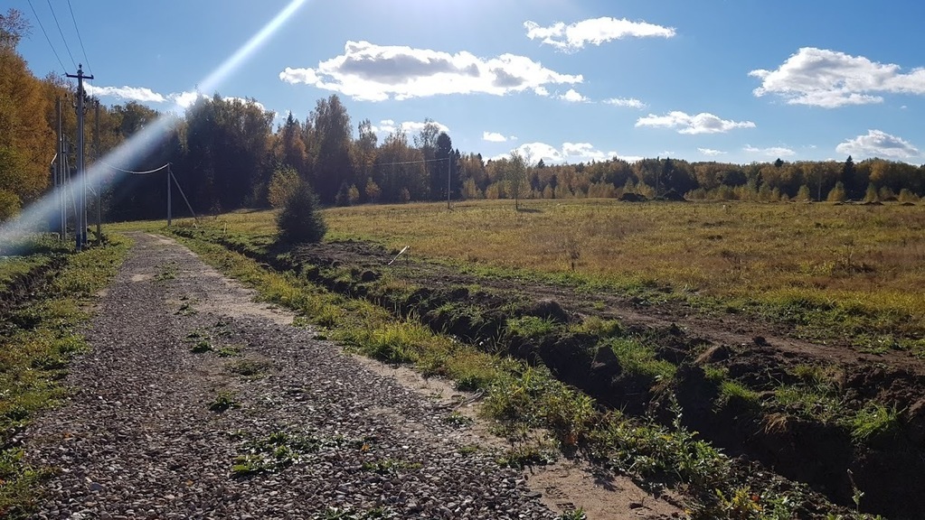 Клин земли. Фото участков в Струбково.