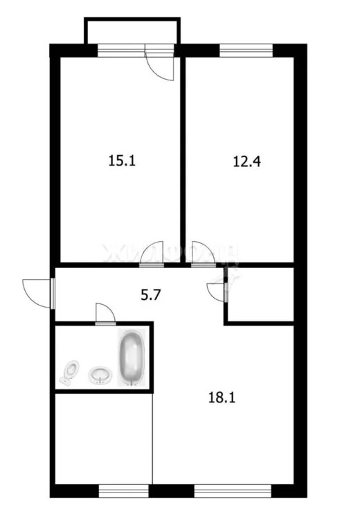 Продажа квартиры, Чистополье, Коченевский район, ул. Набережная - Фото 20