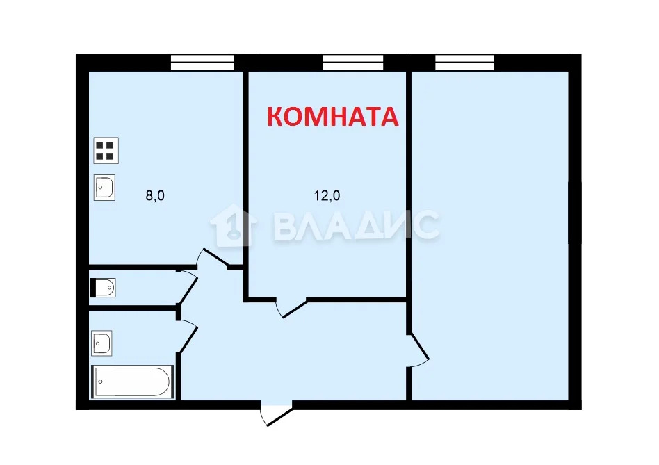 Москва, Клязьминская улица, д.5к1, комната на продажу - Фото 4