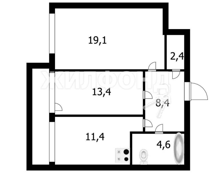 Продажа квартиры, Новосибирск, ул. Выборная - Фото 30