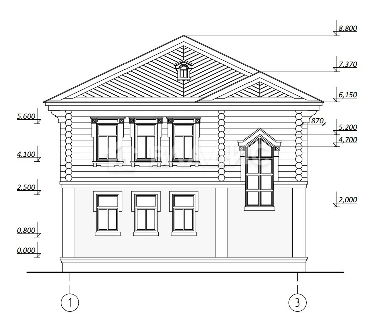 Суздальский район, село Сновицы, Придорожная улица,  дом на продажу - Фото 13